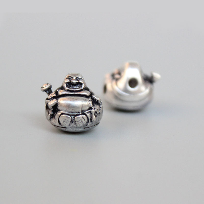 Budda Shaped Enlightenment Pendant (White Copper)