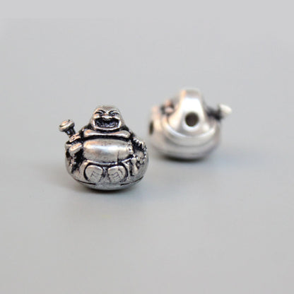 Budda Shaped Enlightenment Pendant (White Copper)