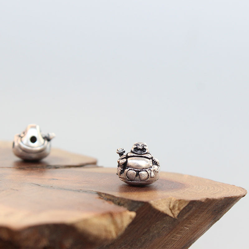 Budda Shaped Enlightenment Pendant (White Copper)
