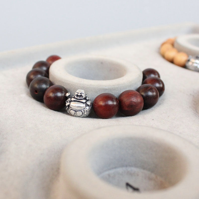 Budda Shaped Enlightenment Pendant (White Copper)