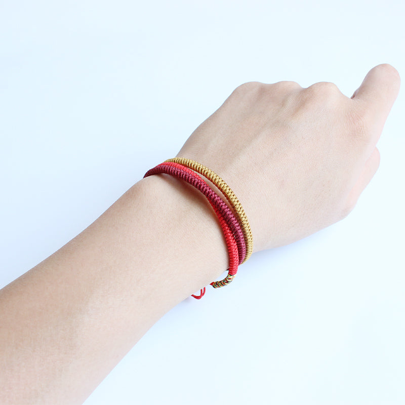 Handmade Tibetan Blessed Knots for "Balance & Stability"