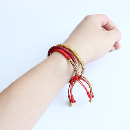 Handmade Tibetan Blessed Knots for "Balance & Stability"
