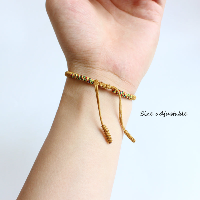 Handmade Tibetan Blessed Knots for "Balance & Stability"