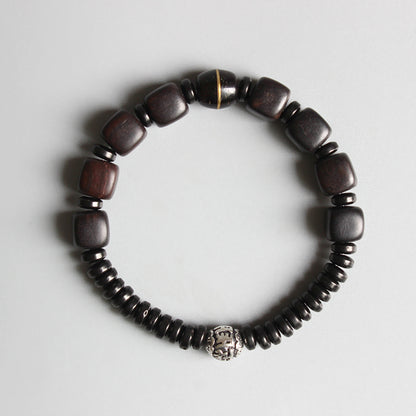 Buddhist Handcrafted Nature Sandalwood Bracelet for "Compassion & Kindness"