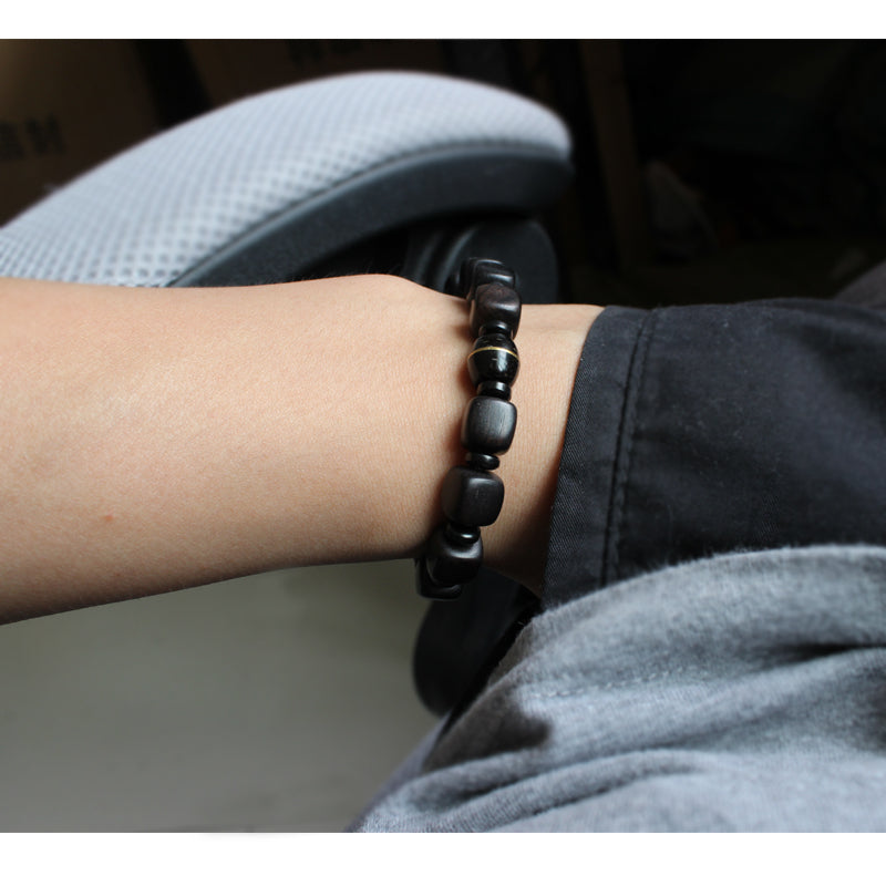 Buddhist Handcrafted Nature Sandalwood Bracelet for "Compassion & Kindness"