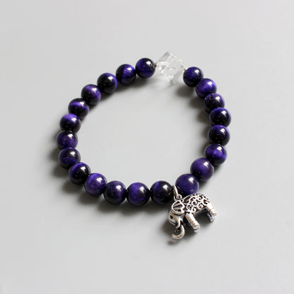 Health Charm (Violet Gemstone and Pure Quartz)