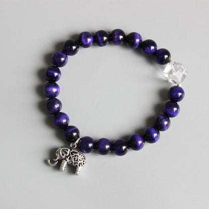 Health Charm (Violet Gemstone and Pure Quartz)