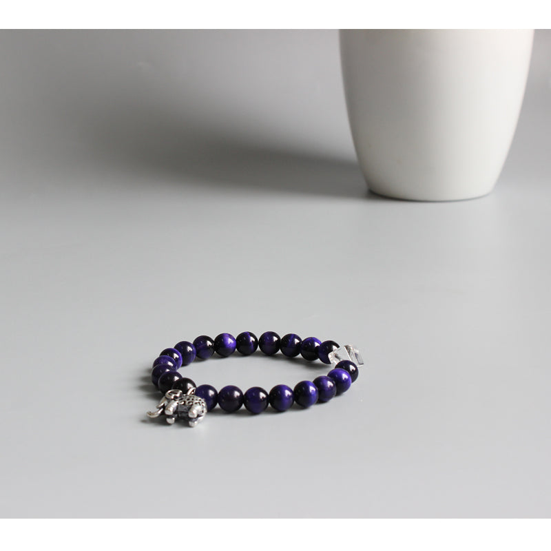 Health Charm (Violet Gemstone and Pure Quartz)