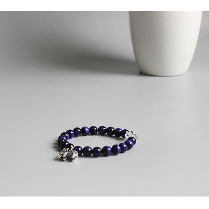 Health Charm (Violet Gemstone and Pure Quartz)