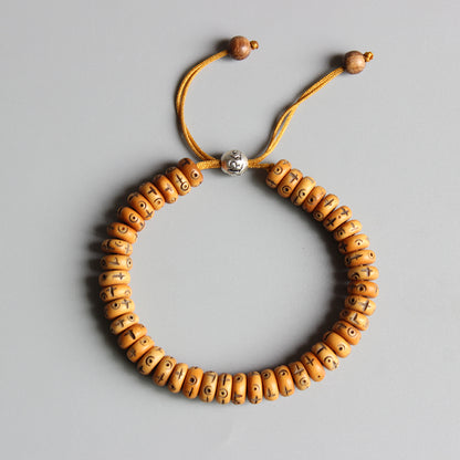 Fulfillment Bracelet (Tibetan Yak Bone Beads)