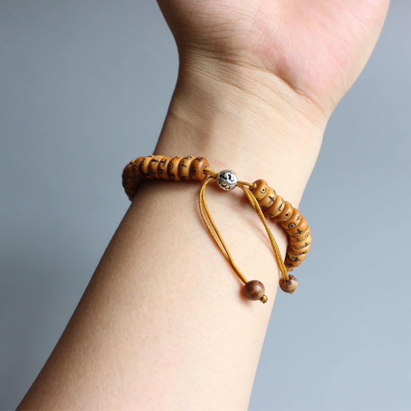 Fulfillment Bracelet (Tibetan Yak Bone Beads)