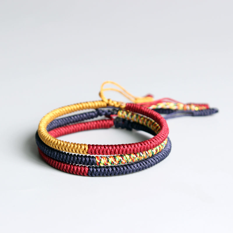 Handmade Tibetan Blessed Knots for "Peace"