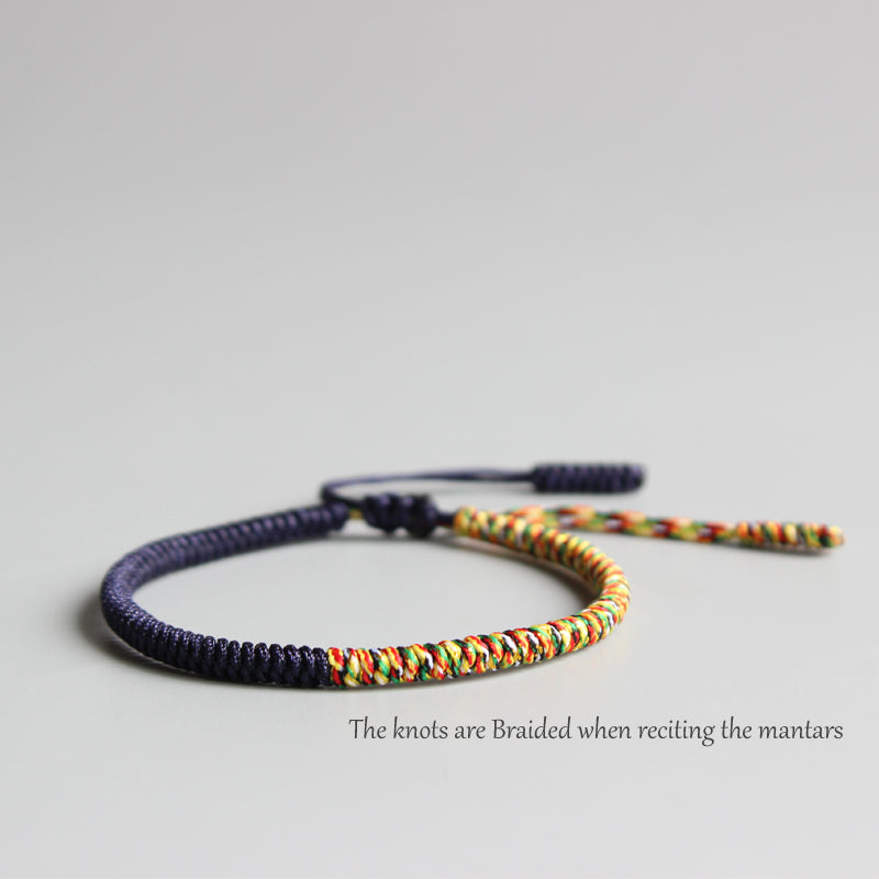 Handmade Tibetan Blessed Knots for "Peace"