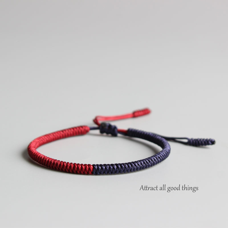 Handmade Tibetan Blessed Knots for "Peace"