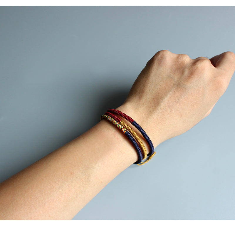 Handmade Tibetan Blessed Knots for "Peace"