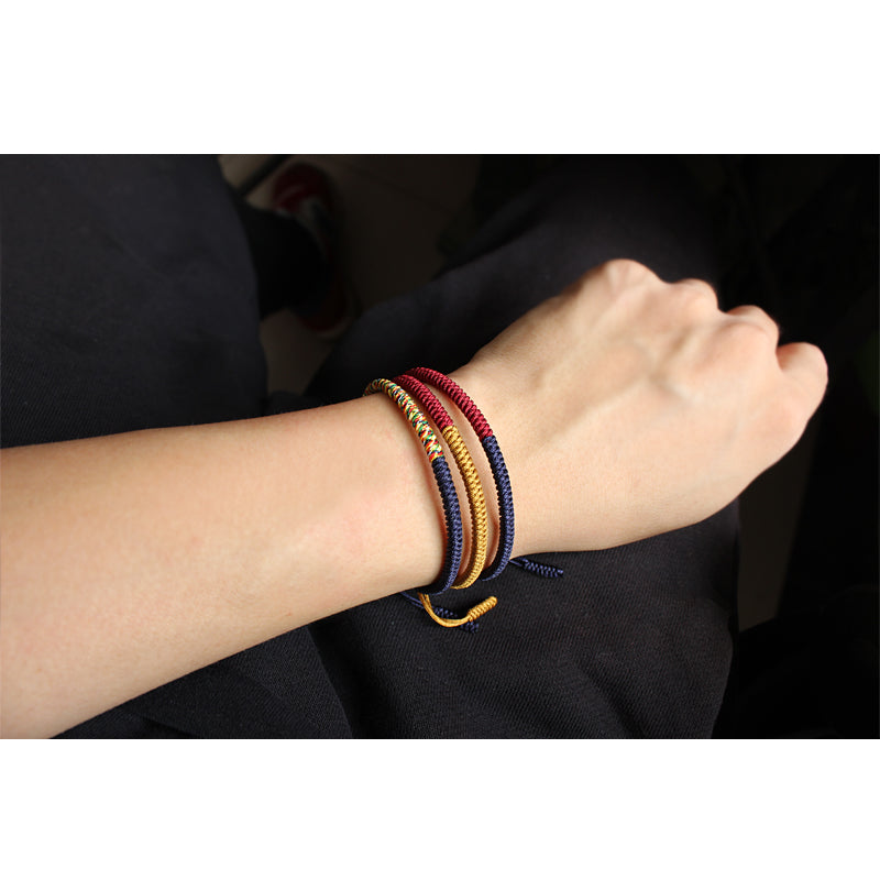 Handmade Tibetan Blessed Knots for "Peace"