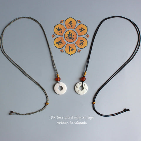 Strength and Transformation Necklace (Tagua Nut)