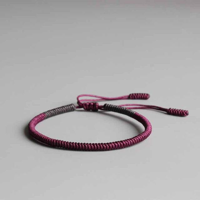 Handmade Tibetan Blessed Knots for "Happiness"