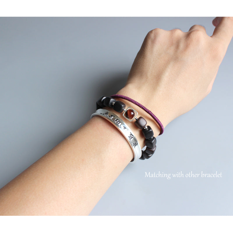 Handmade Tibetan Blessed Knots for "Happiness"