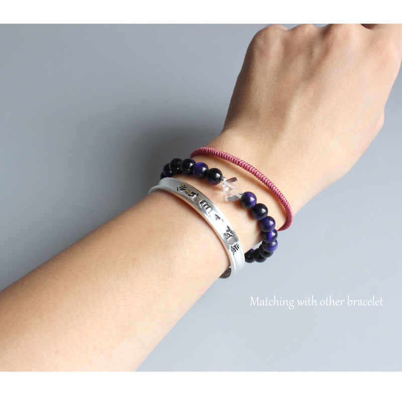 Handmade Tibetan Blessed Knots for "Happiness"