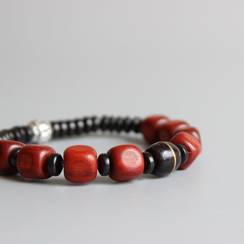 Buddhist Handcrafted Nature Sandalwood Bracelet for "Compassion & Kindness"