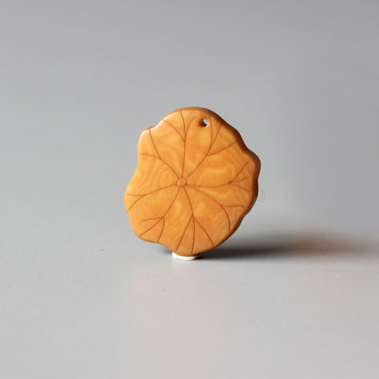Lotus Leaf Fortune Pendant