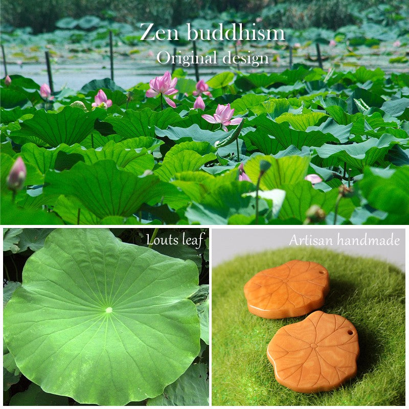 Lotus Leaf Fortune Pendant