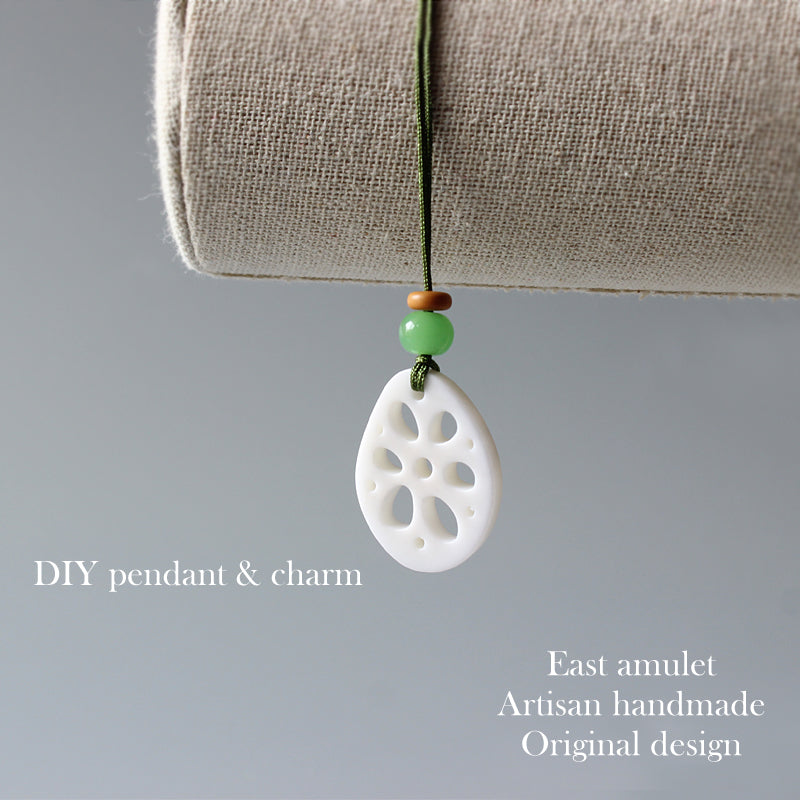 Lotus Root Purification Pendant (Long)