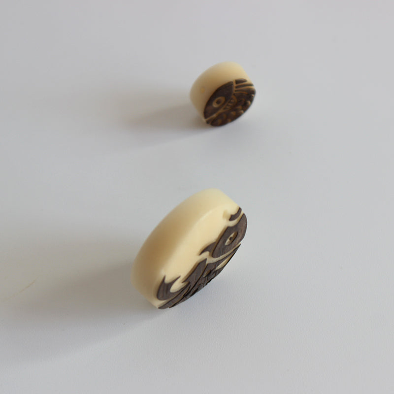 Lucky Fish Pendant (Tagua Nut)