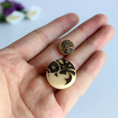 Lucky Fish Pendant (Tagua Nut)