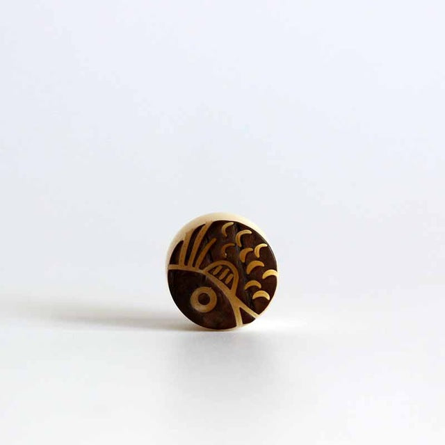 Lucky Fish Pendant (Tagua Nut)