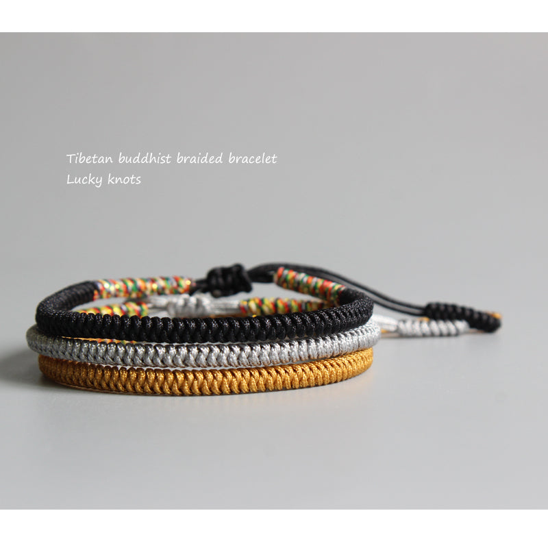 Handmade Tibetan Blessed Knots for "Confidence"