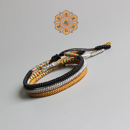 Handmade Tibetan Blessed Knots for "Confidence"