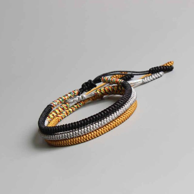 Handmade Tibetan Blessed Knots for "Confidence"