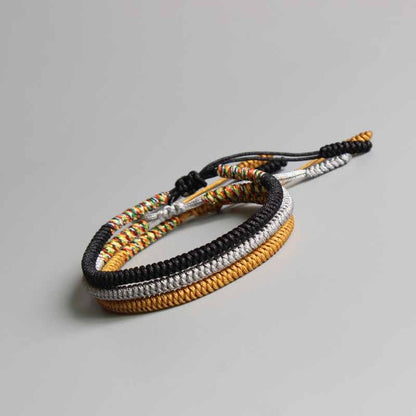 Handmade Tibetan Blessed Knots for "Confidence"