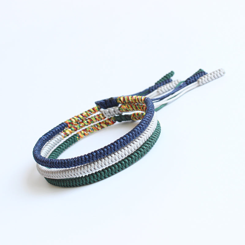 Handmade Tibetan Blessed Knots for "Wealth & Health"