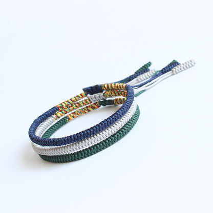Handmade Tibetan Blessed Knots for "Wealth & Health"