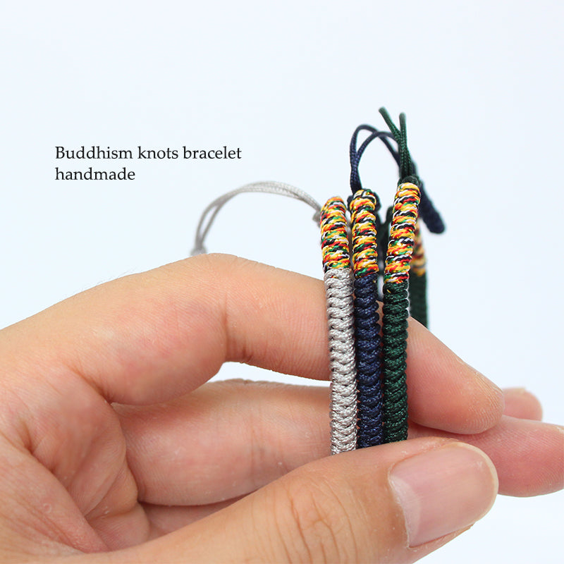 Handmade Tibetan Blessed Knots for "Wealth & Health"