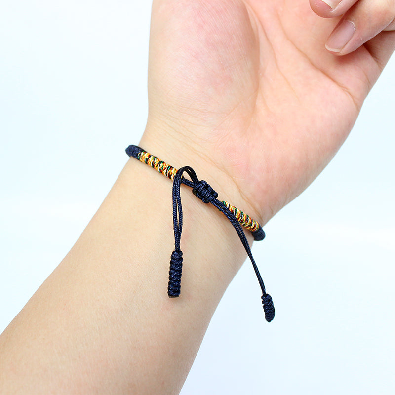 Handmade Tibetan Blessed Knots for "Wealth & Health"