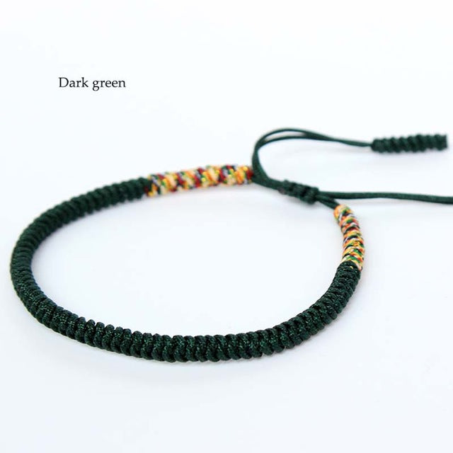 Handmade Tibetan Blessed Knots for "Wealth & Health"