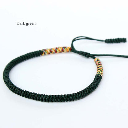 Handmade Tibetan Blessed Knots for "Wealth & Health"