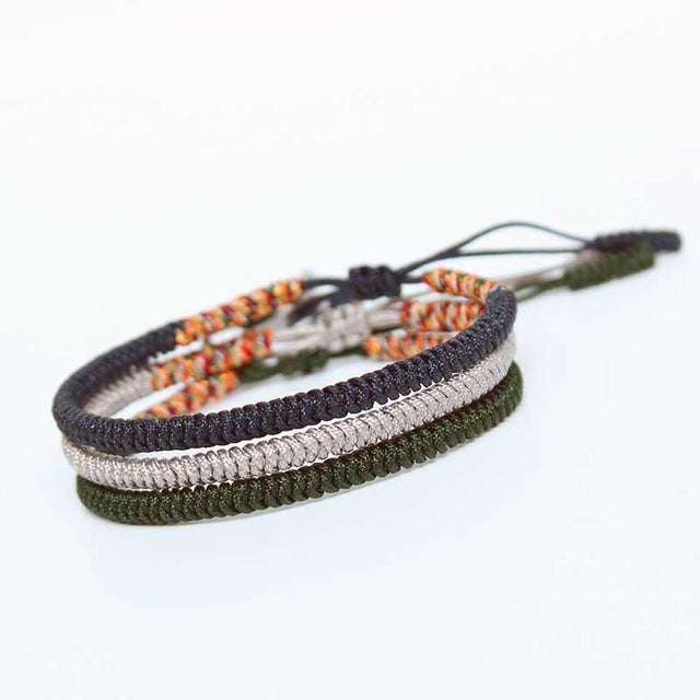 Handmade Tibetan Blessed Knots for "Wealth & Health"