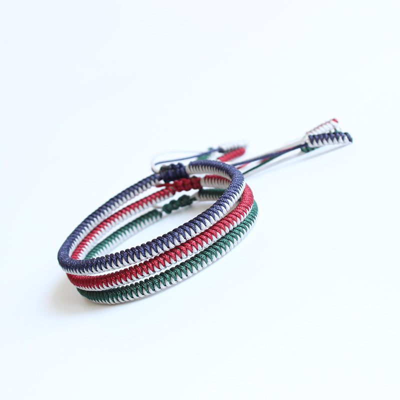 Handmade Tibetan Blessed Knots for "Wisdom"