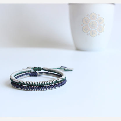 Handmade Tibetan Blessed Knots for "Wisdom"