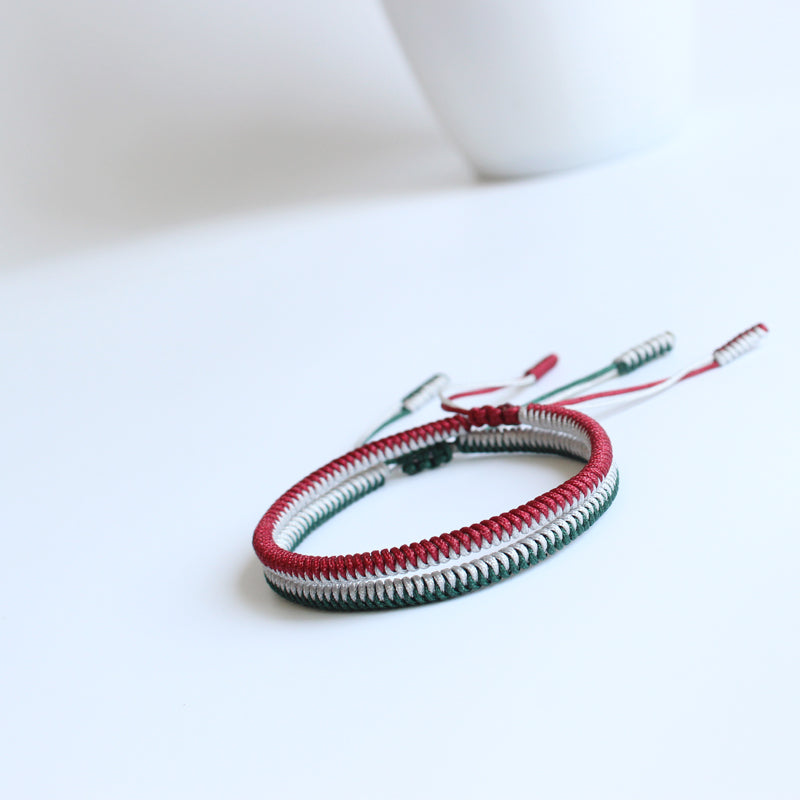 Handmade Tibetan Blessed Knots for "Wisdom"