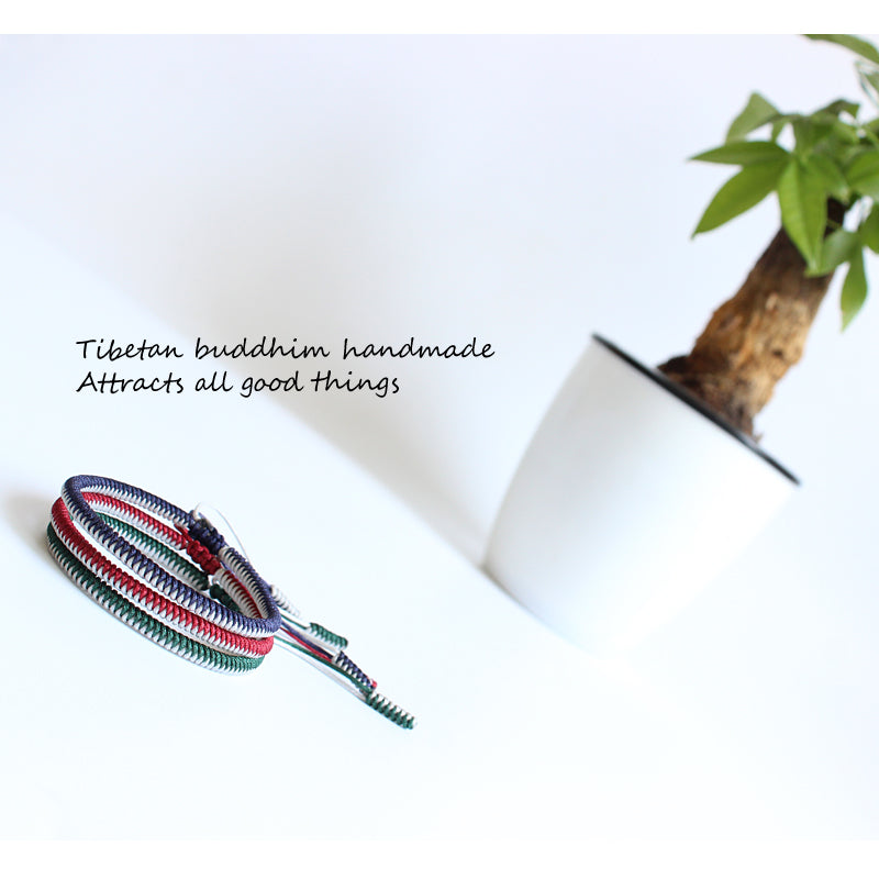 Handmade Tibetan Blessed Knots for "Wisdom"