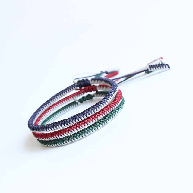 Handmade Tibetan Blessed Knots for "Wisdom"
