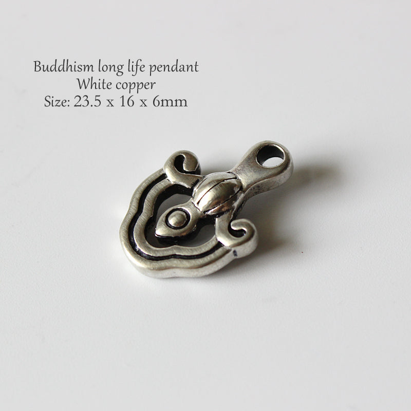 Longevity Pendant (White Copper)