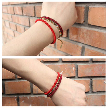 Handmade Tibetan Blessed Knots for "Protection & Health"