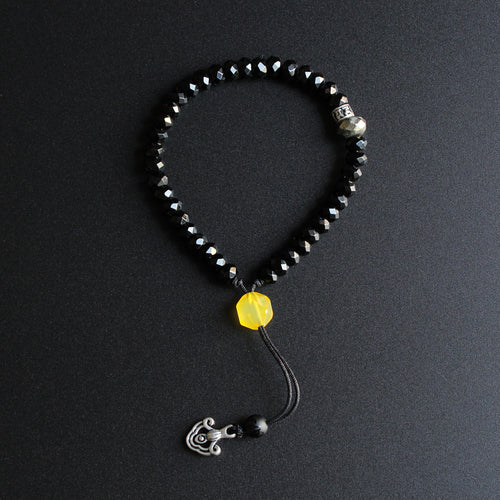 Buddhist Handcrafted Nature Sandalwood Mala Prayer Bracelet for 